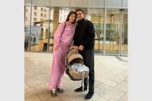 Модель Валерия Кауфман родила сына от французского миллиардера